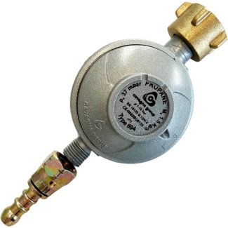 Flesontspanner 37 mbar, debiet 1,5 kg/u, POL-slangaansluiting