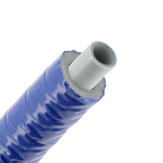 Bonfix Alu-pers meerlagenbuis met isolatie | blauw | 16 x 2.0 | Rol 50 meter