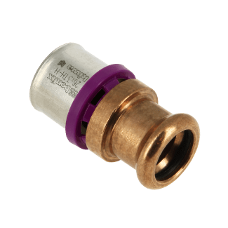 Bonfix Alu-pers x M-press rechte verloopkoppeling | 26 x 22