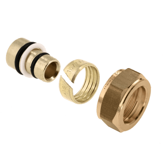 Bonfix Messing Knelset | 14 voor in knelhuis 15