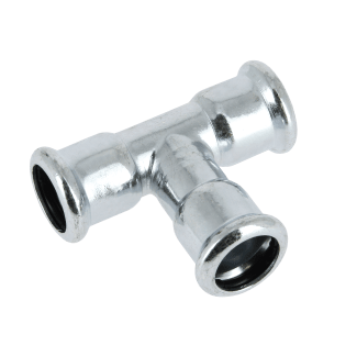 Bonfix Staalverzinkt Press T-koppeling (CV) | 28 x 28 x 28