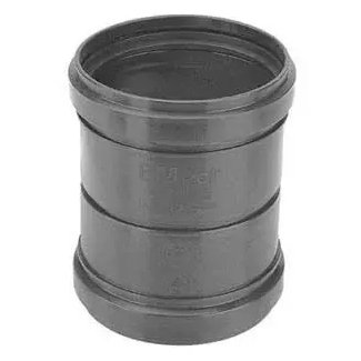 BM-Air Lucht Koppelstuk Ø80 mm M/M Zwart PP