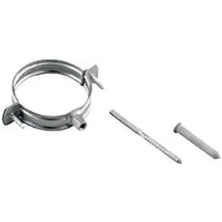 Alu-Fix Beugel Ø125 mm Zwaar met Pen M8 x 90 mm