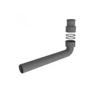 MiniFlex Koppelset + Verloopbocht 90° Ø60 mm