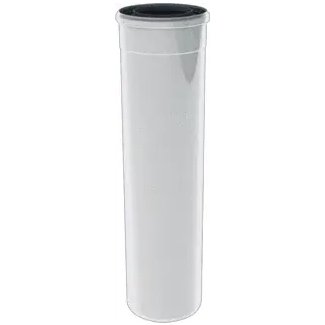 TwinSafe Concentrische Pijp Lengte 2000 mm x Ø60/100 mm Wit PP