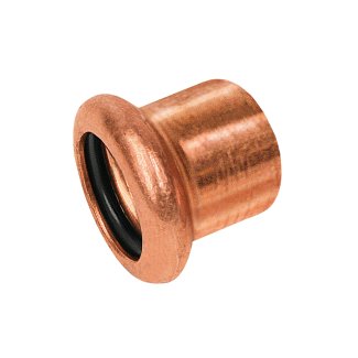 Bonfix Roodkoper Press eindkoppeling (water) | 15