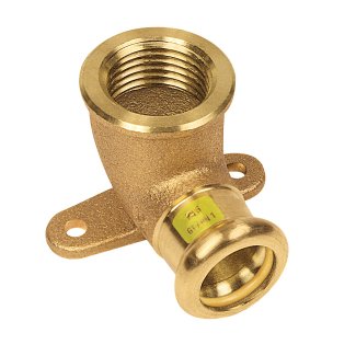 Bonfix Roodkoper Binnendraad x Press Muurplaat (gas) | 1/2 x 15