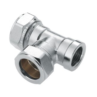 Bonfix Vertind Knel x Knel x Binnendraad T-koppeling | 22 x 22 x 3/4