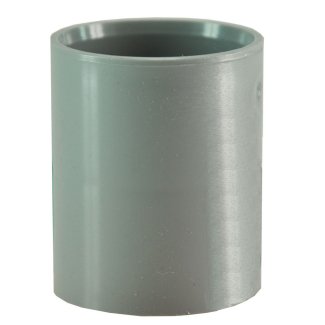 Dubbele mof 50 mm PVC