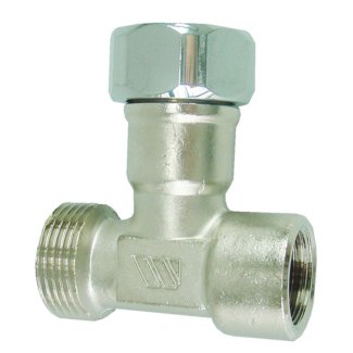 Riko Watts adapter voor waterslagdemper 1/2 binnendraad x 3/4 buitendraad