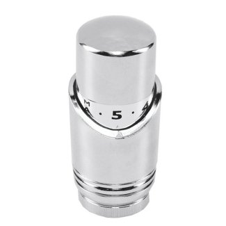 Luxe thermostaatknop M30, chroom
