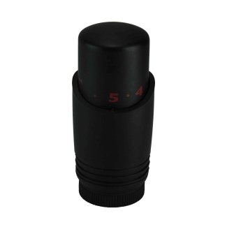 Luxe thermostaatknop M30, mat zwart