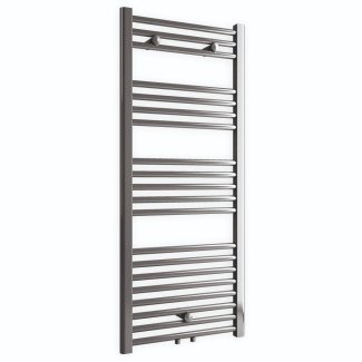 140x60 cm - 900 Watt - Ecorad Handdoekradiator - Chroom - Universal-6 aansluitpunten