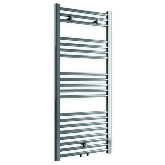 100x60 cm - 650 Watt - Ecorad Handdoekradiator - Chroom - Universal-6 aansluitpunten