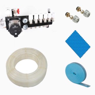 Hoofdverwarming set tot 30 m2 - Vloerverwarming - A Label