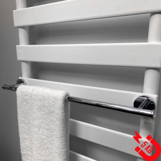 Magneet-line Chroom – Magnetische 660 mm handdoekhouder
