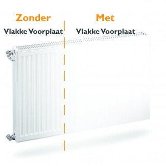 Vlakke voorplaat H300 B2300