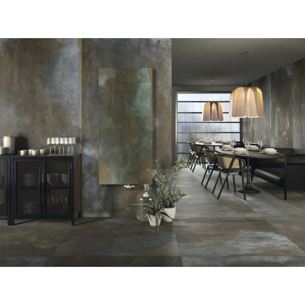 500 x 1200 -  750 watt | Tegel Radiator Metallic